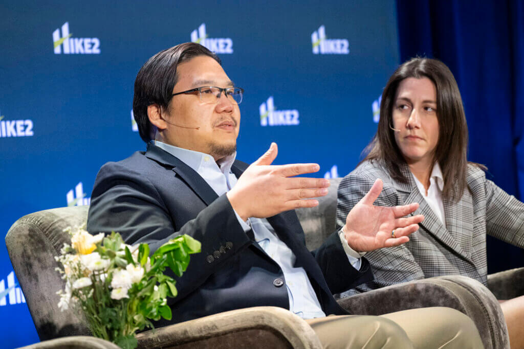 Ken Kwan and Christina Natale